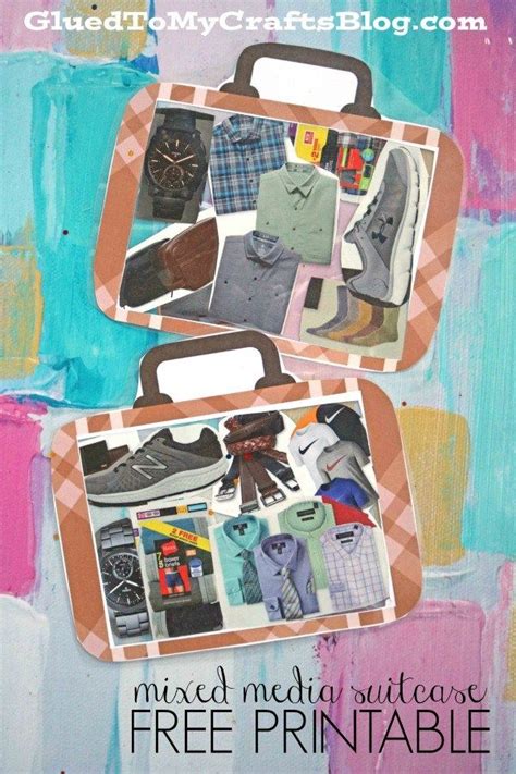 Download Mixed Media Suitcase - Kid Craft Idea | Cute kids crafts, Crafts, Crafts for kids