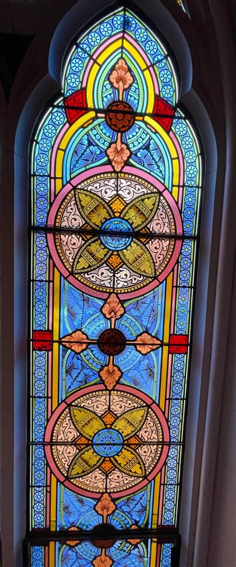 Beautiful Victorian Gothic Antique Stained Glass Windows Etsy