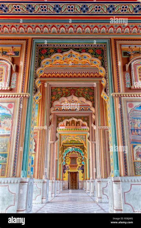 Patrika Gate Jawahar Circle Gardens Jaipur India Stock Photo Alamy