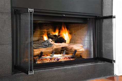 The Ez Door For Preway Fireplaces Brick Anew