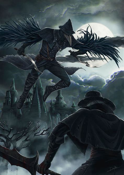 The Crow By Danielpillaart Bloodborne Art Bloodborne Dark Souls