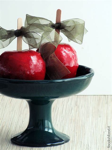 Classic Red Candy Apples For Halloween Homamde Halloween Treat