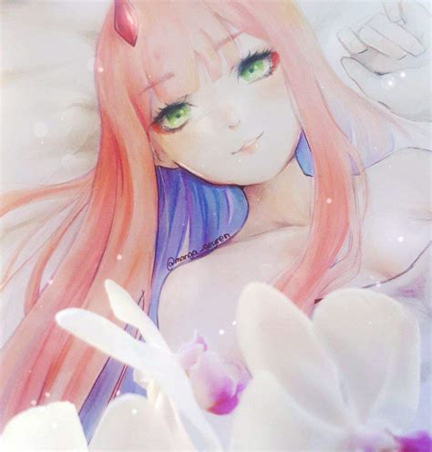 See more ideas about iphone wallpaper, aesthetic wallpapers, aesthetic iphone wallpaper. Download Zero Two Fanart Aesthetic Pictures - Anime Girl ...