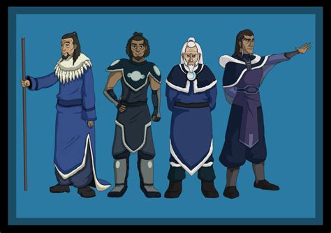 Water Tribe Chiefs By Jtd95 On Deviantart Avatar Characters Water Tribe Avatar The Last