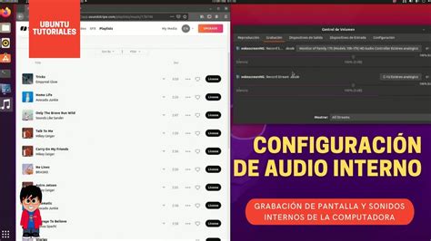 Configuración De Audio Interno En Ubuntu 2010 Youtube