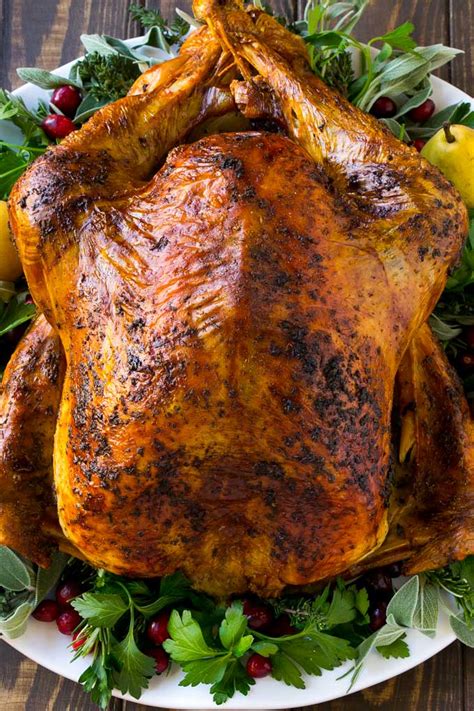 Herb Roasted Turkey Is Covered In Butter And Seasonings And Baked To Golden Brown Perfection