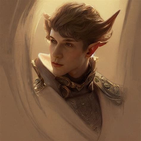 Artstation Fantasy Male Elf