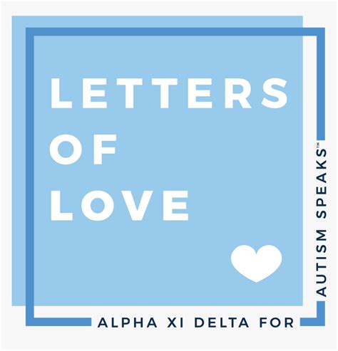 Alpha Xi Delta Letters Of Love Hd Png Download Kindpng