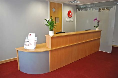 All of our small reception desks include free shipping for added value. Modern Reception Desks