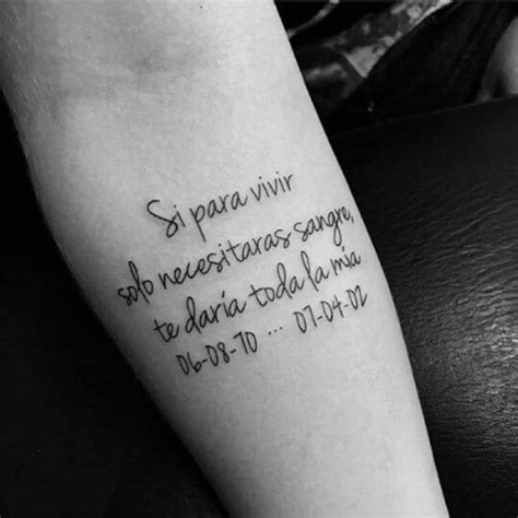 De 120 Tatuajes De Frases Para Hombres Tatuajes Para Hombres Frases