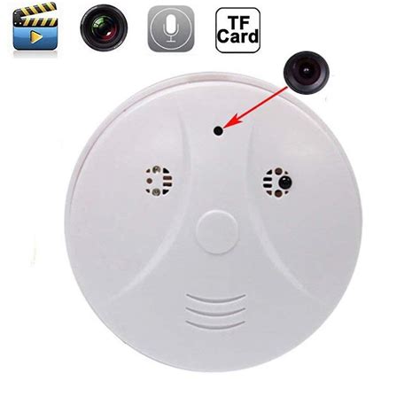 Dual Camera Hardwired Smoke Detector P Hidden Camera W Dvr Wifi