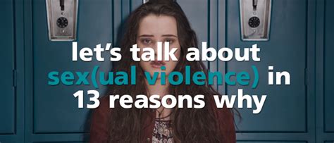 Lets Talk About Sexual Violence In 13 Reasons Why Pennsylvania