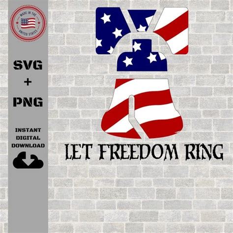 Let Freedom Ring Liberty Bell Purchase History Cut Canvas Scan And