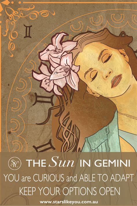 Sun In Gemini Meaning Of Your Sun Or Star Sign Stars Like You Astrology