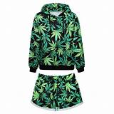 Marijuana Leaf Shorts