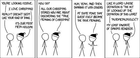 Xkcd The True Meaning Of Christmas