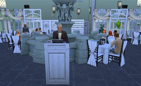 My Sims 4 Blog Romantic Restaurant By Ilona