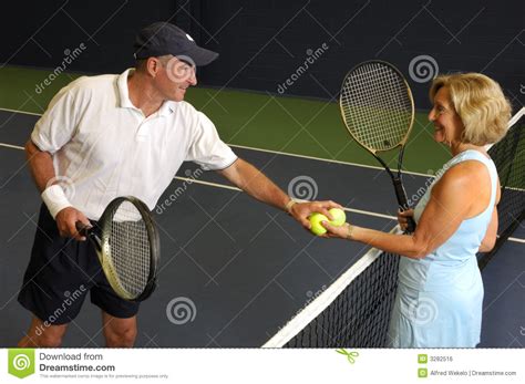 Senior dating in 2018 has undergone a modern makeover. Senior Health Tennis Match stock photo. Image of balance ...