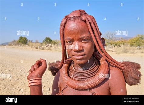 Namibia Life In A Himba Village In Opuwo Kunene Region Stock Photo Alamy
