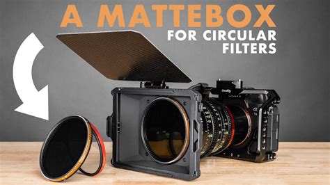A Camera Matte Box That Works With Screw On Filters Smallrig Mini