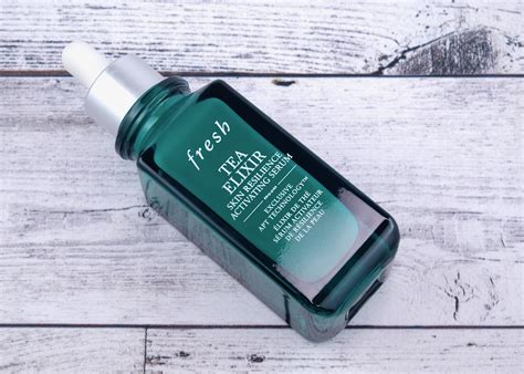 Fresh Tea Elixir Skin Resilience Activating Serum Review The Happy
