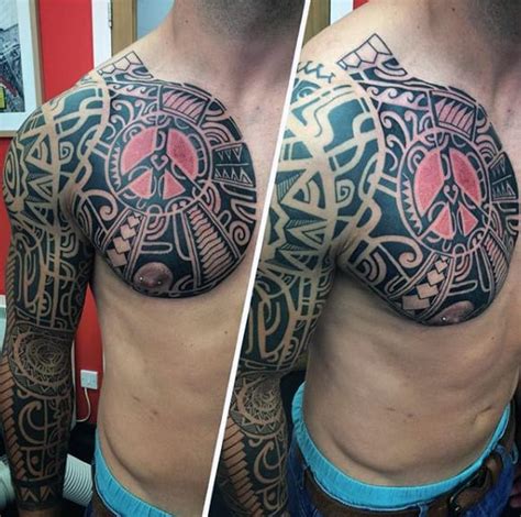 Tribal tattoos have always been a popular choice, and native american tribal designs are no different. 90 Tribal Sleeve Tattoos For Men - Manly Arm Design Ideas