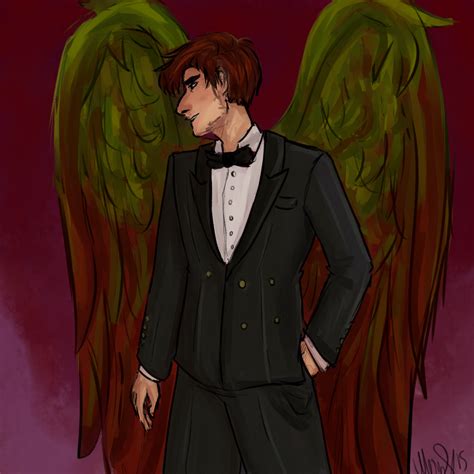 In My Head I Started Drawing Gavin In Black Tie Attire And