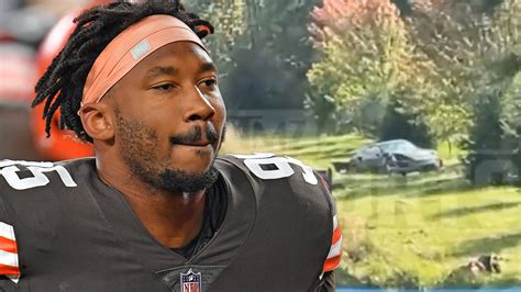 Myles Garrett Released From Hospital After Rollover Crash Agent Says
