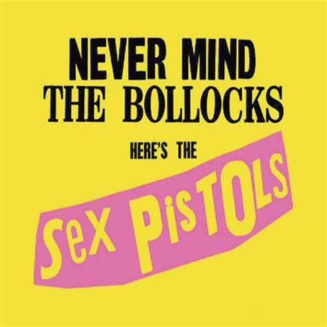 Never Mind The Bollocks 2012 Remastered Sex Pistols Cd Large