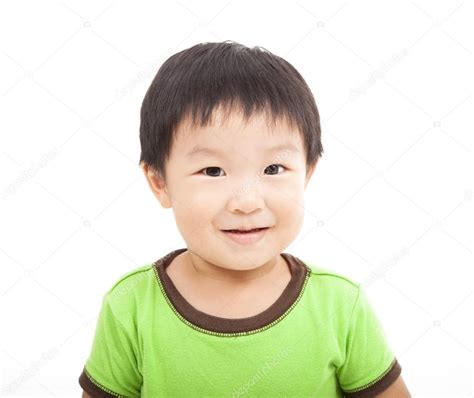 Smiling asian kid | Smiling asian kid isolated on white ...