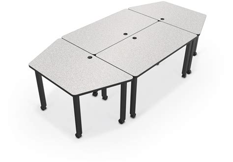 Modular Conference Room Tables Trapezoid Conference Table