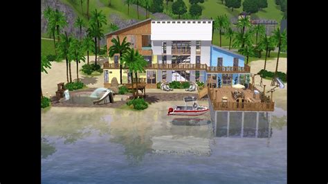 Wie baut man ein haus?! Sims 3 - Haus bauen - Let's build - Großes Strandhaus für ...