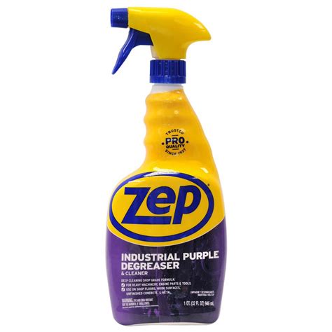 Zep 32 Oz Industrial Purple Ready To Use Degreaser R42310 The Home Depot
