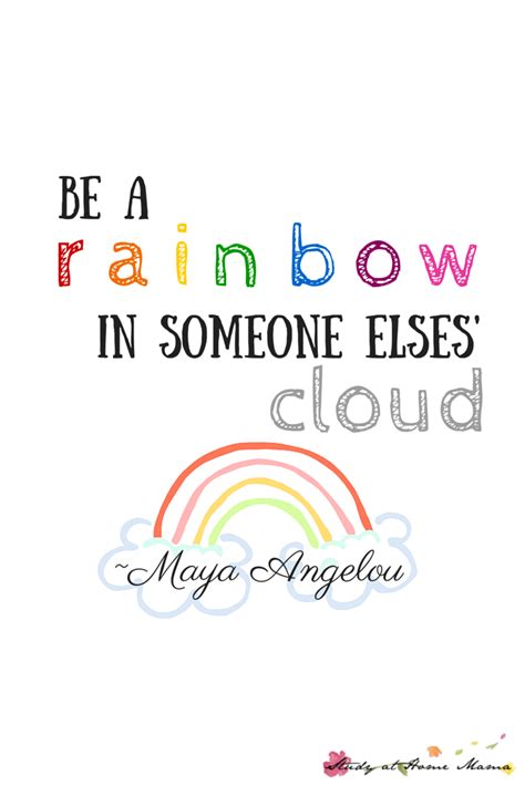 Free Inspirational Printable For The Maya Angelou Quote