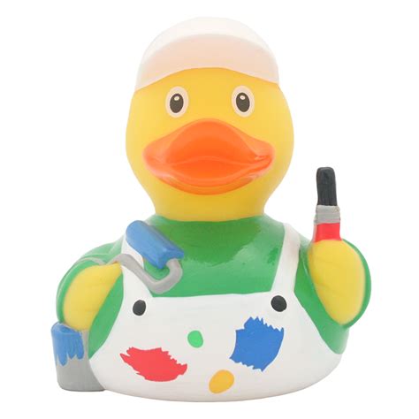 Painter Rubber Duck By Lilalu Rubber Duck Rubber Ducky Duck