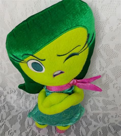 Disney Pixar Inside Out Disgust Character 12 Plush Doll Green Girl