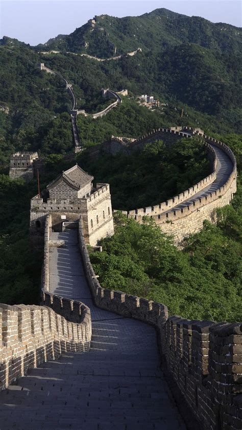 54 Great Wall Of China Phone Wallpaper Wallpapersafari