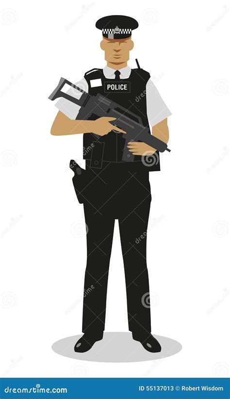 Policeman Cartoon Vector 8900737