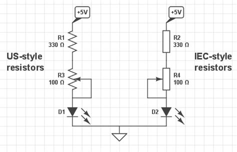 International Ieceuropean Resistor Symbols Blog Circuitlab
