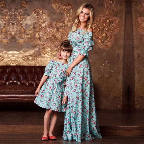 Floral Mother And Babe Matching Dress Mother Babe Dress Mother Babe Outfits Mom