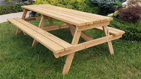 8 Foot Picnic Table Ana White