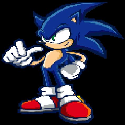 ¡pixel Art De Sonic Sonic The Hedgehog Español Amino