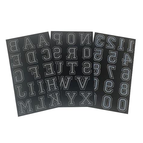 Iron On Flocked Collegiate Letters And Numbers By Make Market® Michaels
