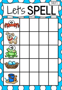 Following is a list of ccvc words in alphabetical order to help kids to understand the concept. Spelling Literacy Center Activity - Let's Spell CVCC and ...