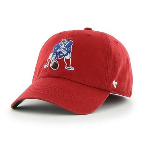 New England Patriots Franchise Red 47 Brand Fitted Hat Fitted Hats