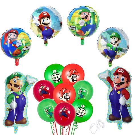 Buy Super Mario Balloons Mario Bros Balloons Mario Birthday Party