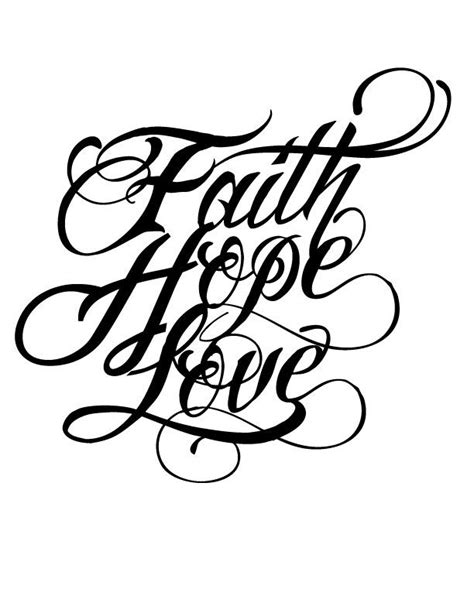 35 Best Peace Love Hope Faith Tattoo Images On Pinterest