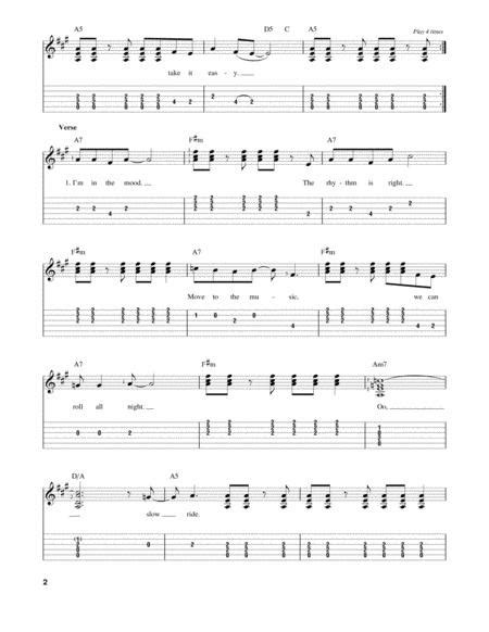 Slow Ride By Foghat Digital Sheet Music For Guitar Tab Download