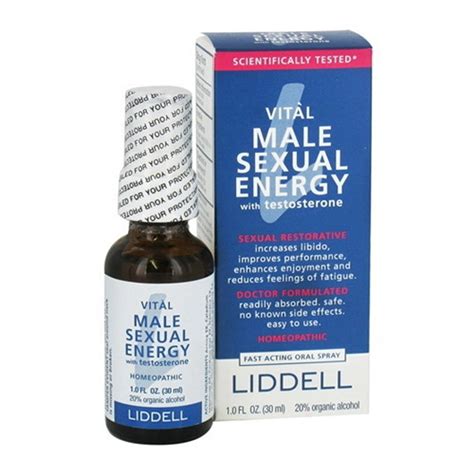 Liddell Laboratories Vital Male Sexual Energy Homeopathic Oral Spray