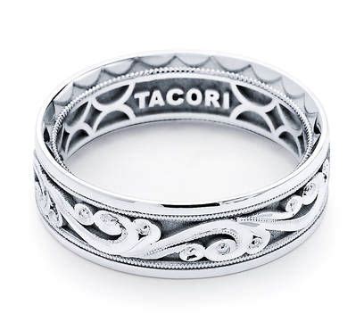 Love I Heart This Band From Tacori Style No Mens Wedding